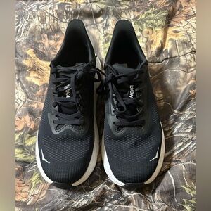 Hoka Men's/Women’s Black and White Athletic Shoes